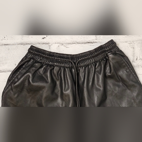 Ci SONO Faux Leather Jogger Pants - Picture 4 of 7